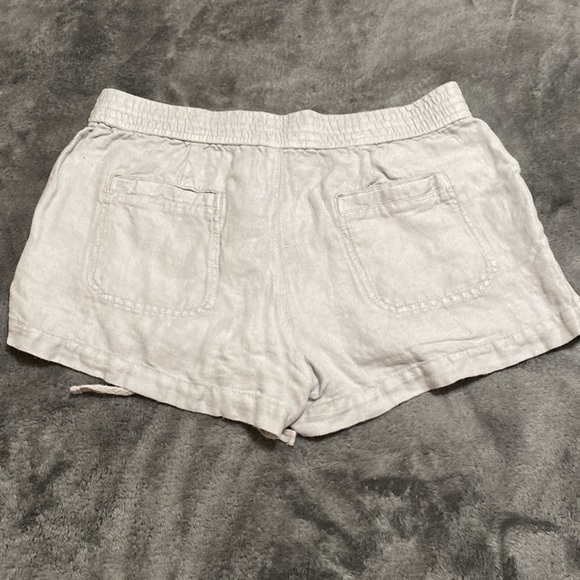 Lou & gray shorts linen-viscose grey breathable material for summer size small - Picture 3 of 8